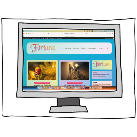 Webdesign "Fortuna"