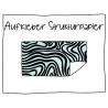 Aufkleber rechteckig Strukturpapier